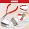 A2Z Scilab Jewelry Making Pliers Slim Bent Nose Professional Repair Stainless Steel Tool with Cushion Grip A2Z-ZR944 - alternate 3